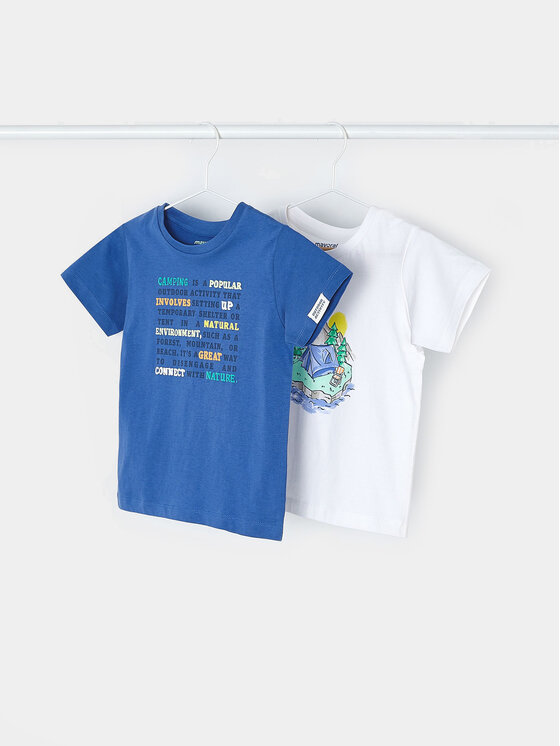 Mayoral Mayoral 2er-Set T-Shirts 3005 Bunt Regular Fit