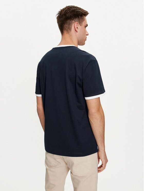Guess Jeans Guess Jeans T-Shirt M4YI43 K8FQ4 Dunkelblau Regular Fit