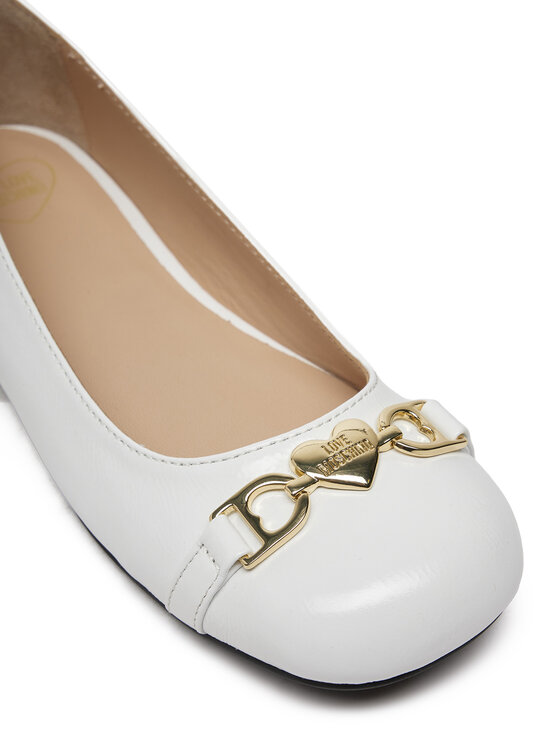 LOVE MOSCHINO LOVE MOSCHINO Балетки JA11011G1MII0100 Білий