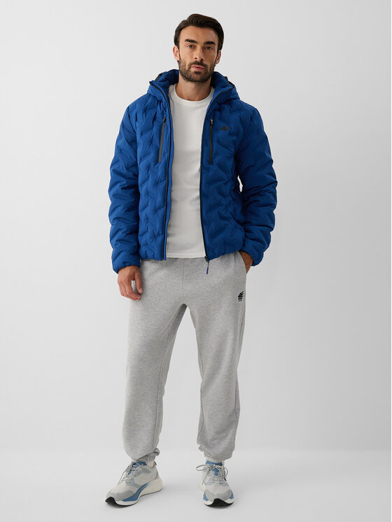 4F 4F Vatovaná bunda URBAN COMMUTER Tmavomodrá Regular Fit