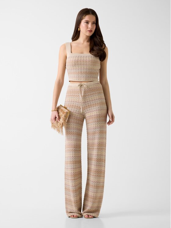 Marciano Guess Marciano Guess Spodnie materiałowe 181844 Beżowy Slim Fit