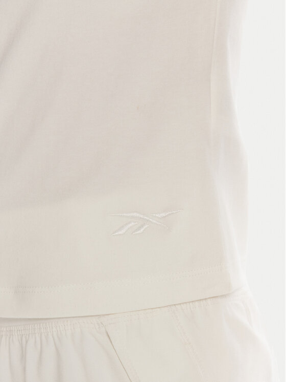 Reebok Reebok T-shirt RK25309CCW Bijela Slim Fit