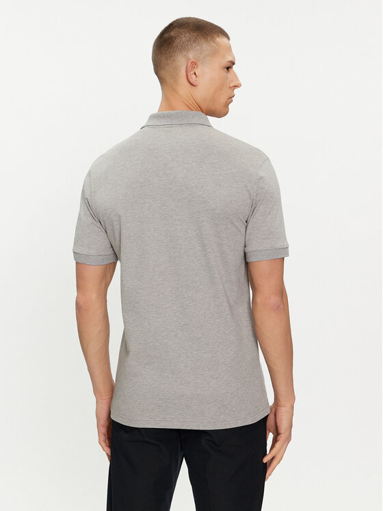 BOSS Boss Polo Passenger 50507803 Szary Slim Fit