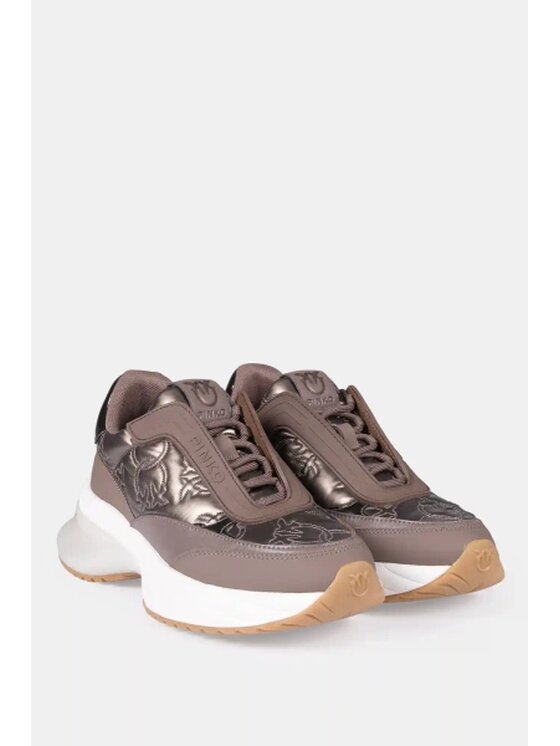 PINKO PINKO Sneakersy Ariel 19 Brązowy
