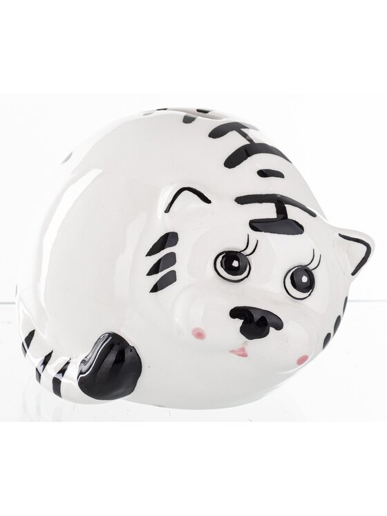 MIAhome MIAhome Skarbonka dolomitowa tygrysek TIGRE Biały
