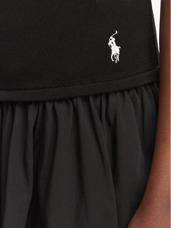 Polo Ralph Lauren Polo Ralph Lauren Мини пола 211A12965001 Черен Regular Fit