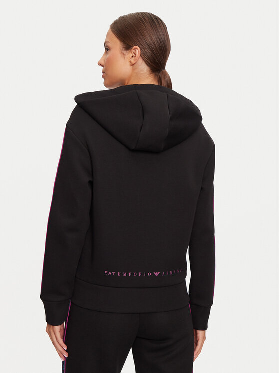 EA7 Emporio Armani EA7 Emporio Armani Суитшърт 6DTM03 TJUXZ 1200 Черен Regular Fit