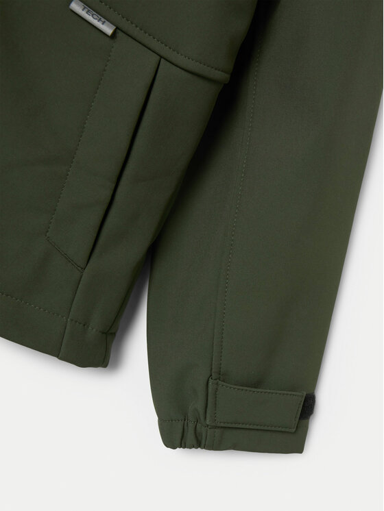NAME IT NAME IT Kurtka softshell Alfa 13232128 Zielony Regular Fit