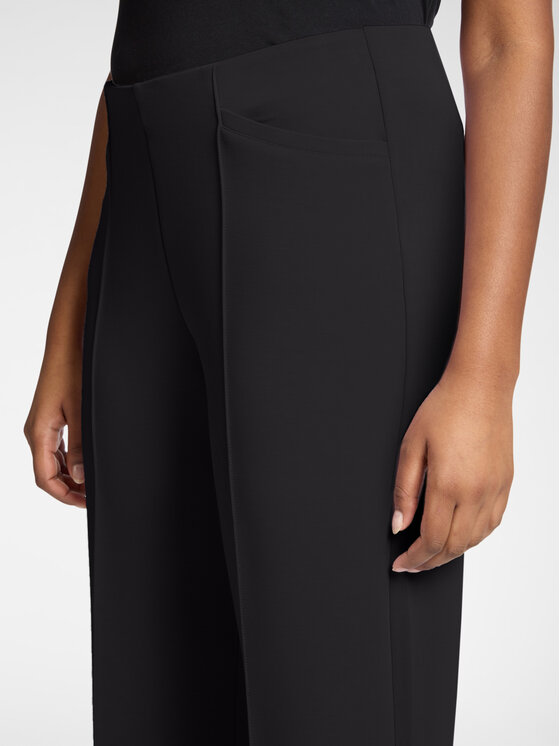 Elena Mirò Elena Mirò Spodnie materiałowe P824Z000155N033 Czarny Regular Fit