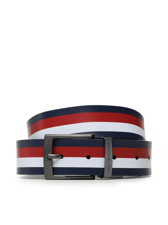 Tommy Hilfiger Herrengürtel Adan 3.5 Rev AM0AM10844 Bunt