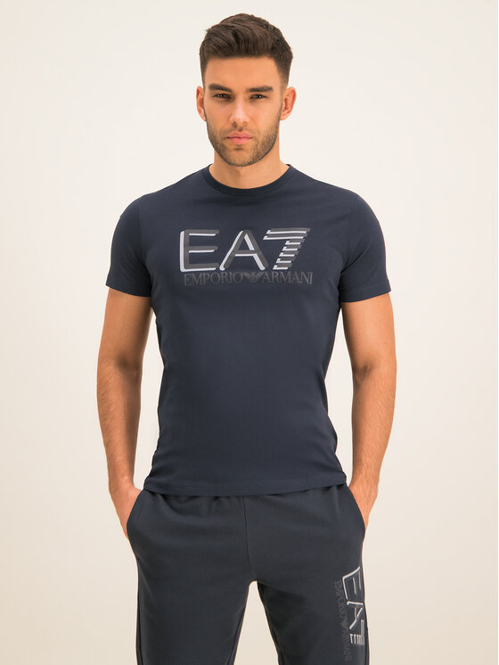 EA7 Emporio Armani EA7 Emporio Armani T-Shirt 3HPT81 PJM9Z 1578 Dunkelblau Regular Fit