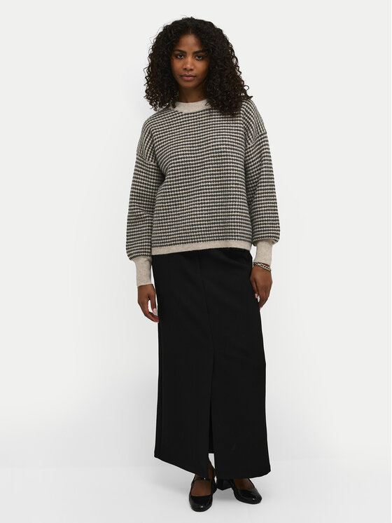 Kaffe Kaffe Светр Ellery 10509032 Бежевий Loose Fit