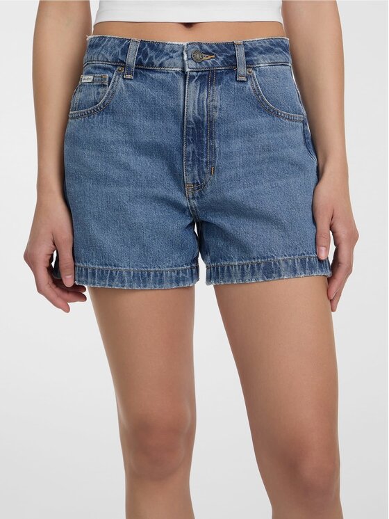 Guess Guess Szorty 173749 Niebieski Short Fit