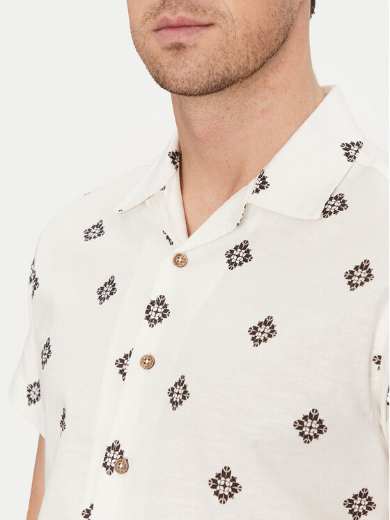 INDICODE INDICODE Camicia Bolling 20-512 Bianco Regular Fit