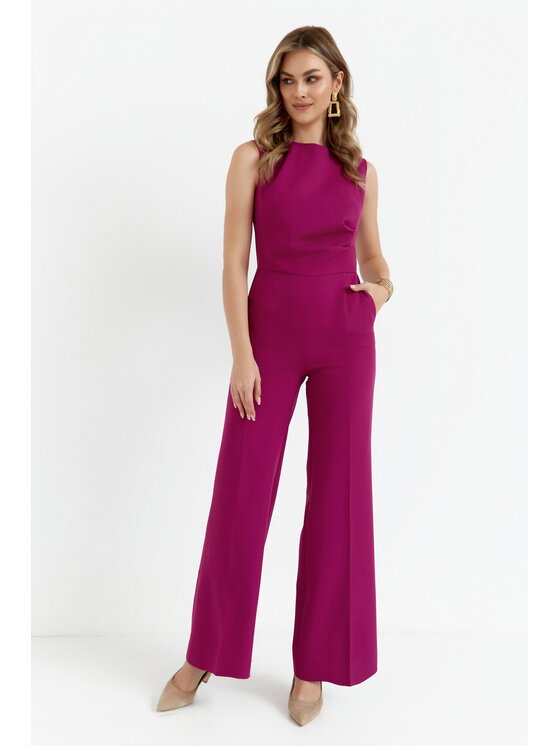Stylove Stylove Kombinezon S115 Różowy Comfortable Fit