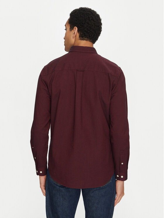 U.S. Polo Assn. U.S. Polo Assn. Košulja MUP3247 Tamnocrvena Slim Fit