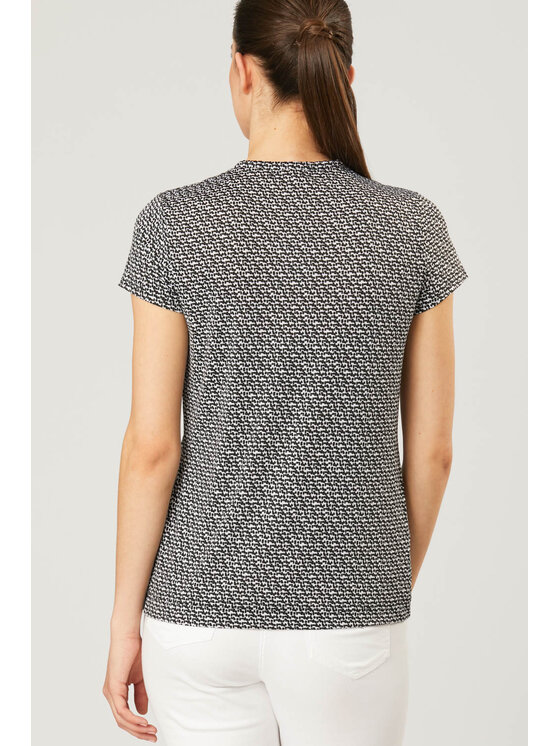 QUIOSQUE QUIOSQUE Halenka BREAK BLOUSE Černá Regular Fit