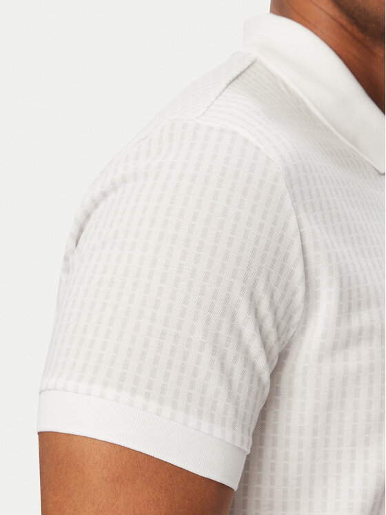 BOSS BOSS Polo Birdie 3 50559355 Biały Regular Fit