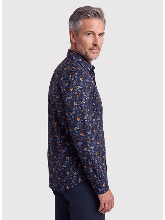 Pako Lorente Pako Lorente Koszula P26WF-1X-031 Granatowy Slim Fit
