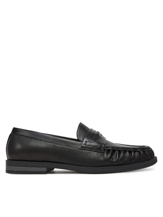 Guess Mokasyny FMJOSA LEA14 Czarny