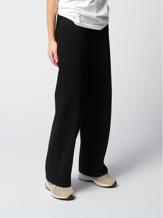 TeeShoppen TeeShoppen Jeansy Oryginalne spektakle luźne dżinsy Czarny Loose Fit