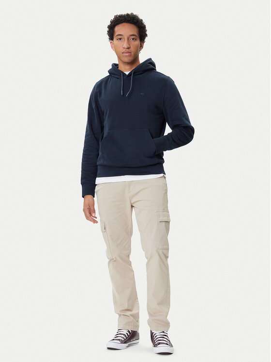 Mustang Mustang Sweatshirt Bronson 1016966 Dunkelblau Regular Fit