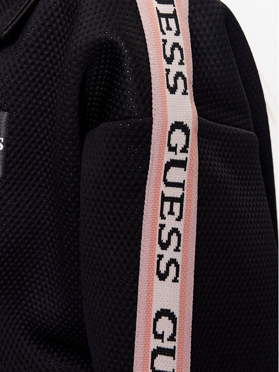 Guess Guess Átmeneti kabát Beulah V3YL01 KBSK0 Fekete Regular Fit