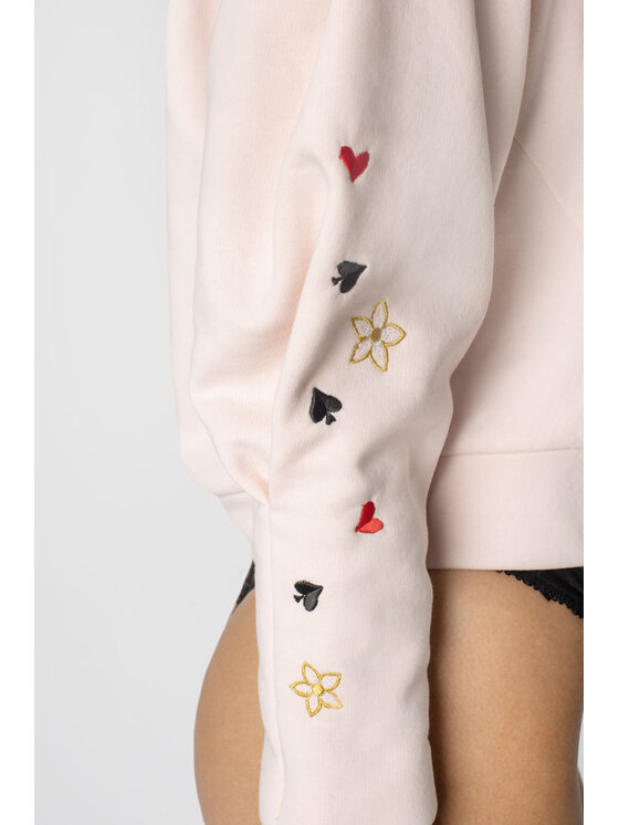 White Rvbbit White Rvbbit Bluza Mad Hatter Różowy Regular Fit