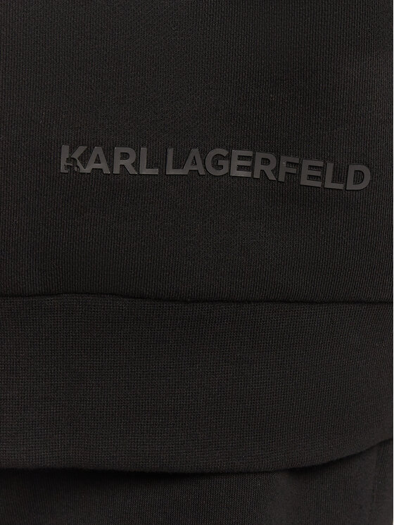 KARL LAGERFELD KARL LAGERFELD Bluza 705223 524910 Czarny Regular Fit