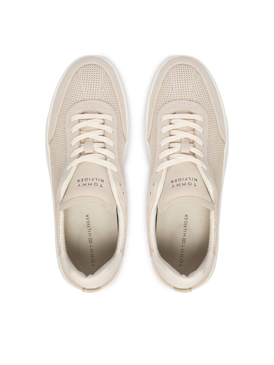 Tommy Hilfiger Tommy Hilfiger Sneakersy Th Court Best FM0FM05821 Beżowy