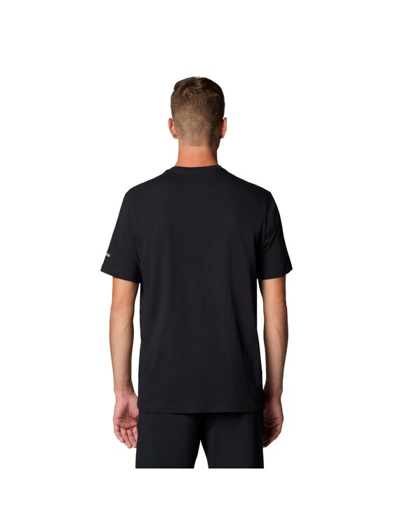 Columbia Columbia T-Shirt 203640 Czarny Regular Fit