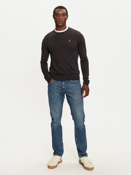 Brave Soul Brave Soul Sweter MK-230EINSTEIN2 Brązowy Regular Fit