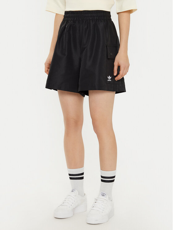 adidas adidas Sportovní kraťasy Essentials Woven JD1514 Černá Loose Fit