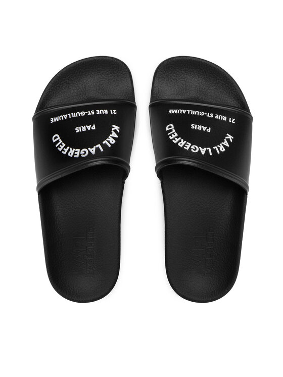 KARL LAGERFELD KARL LAGERFELD Papucs KL80908 Fekete