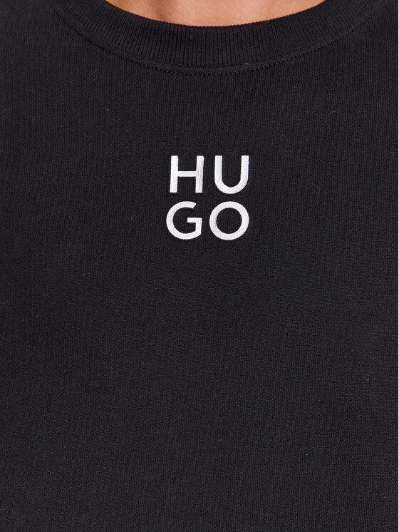 HUGO Hugo Mikina Classic 50500459 Černá Relaxed Fit