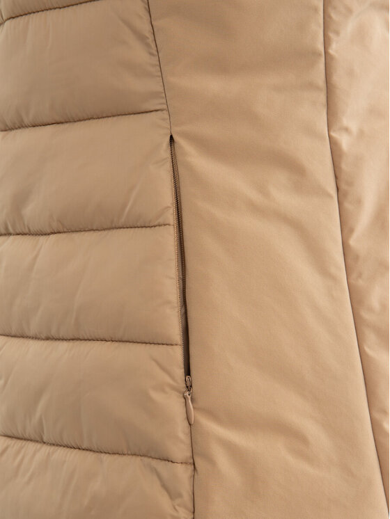 BIG STAR BIG STAR Bezrękawnik TRINOE_801_130 Beżowy Basic Fit