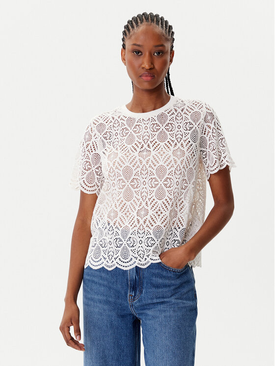 Morgan Morgan Bluse 252-DEVY Beige Regular Fit