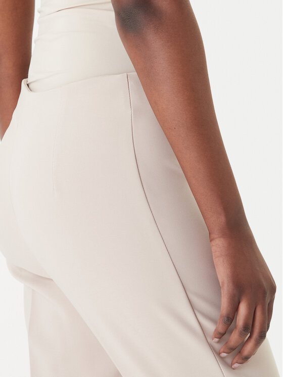 Rinascimento Rinascimento Spodnie materiałowe CFC0128641003 Beżowy Slim Fit
