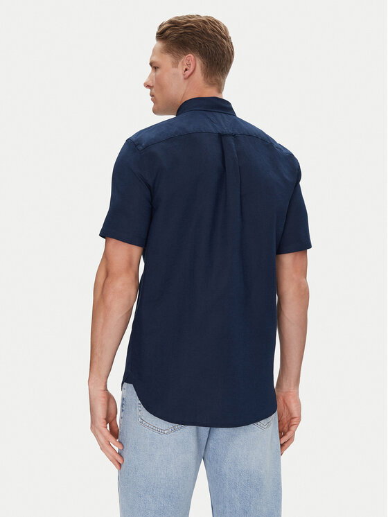 Tommy Hilfiger Tommy Hilfiger Krekls MW0MW40703 Tumši zils Regular Fit