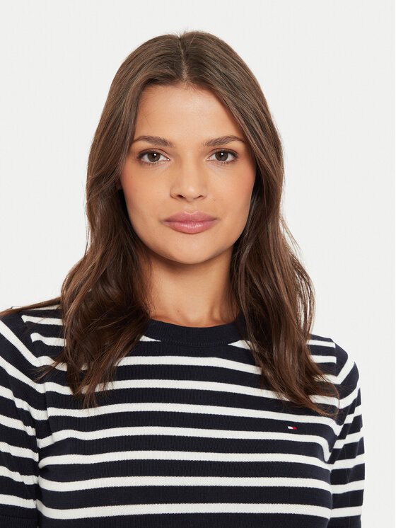 Tommy Hilfiger Tommy Hilfiger Kampsun WW0WW38724 Tumesinine Regular Fit