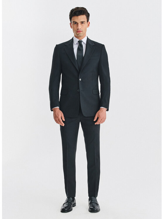 Pako Lorente Pako Lorente Marynarka P000P-3G-005 Czarny Slim Fit