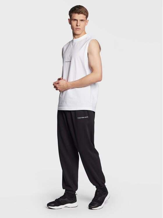 Calvin Klein Jeans Calvin Klein Jeans Spodnie dresowe J30J322925 Czarny Relaxed Fit
