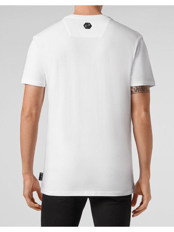 PHILIPP PLEIN PHILIPP PLEIN Tričko 30976 Biela Regular Fit