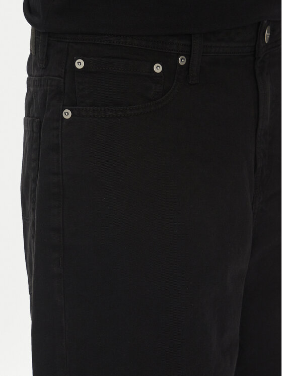 Jack&Jones Jack&Jones Džínsové šortky Owen 12277167 Čierna Baggy Fit