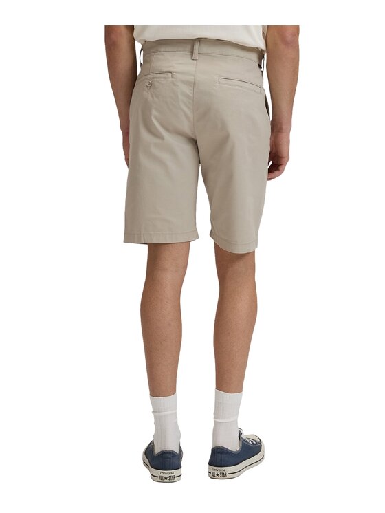 Lee Lee Szorty materiałowe Regular Chino Short Beżowy Chino Fit