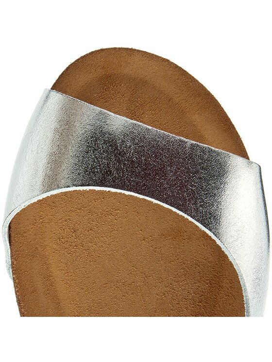 GINO ROSSI Gino Rossi Sandali DN651M-TWO-BG00-8100-X Srebrna