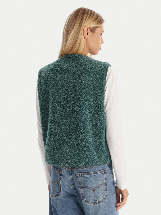 Billabong Billabong Brezrokavnik Be Happy Vest EBJPF00118 Zelena Regular Fit
