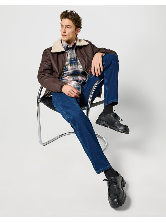 Wrangler Wrangler Jeansy GREENSBORO Niebieski Regular Fit