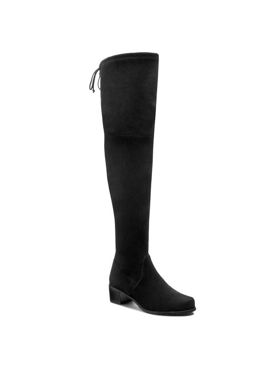 Stuart Weitzman Overknees Midland Schwarz Modivo