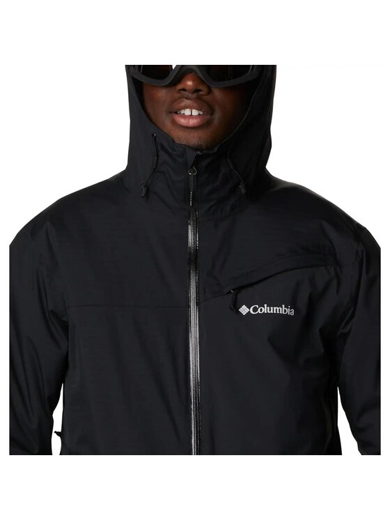 Columbia Columbia Kurtka outdoor 195441 Czarny Regular Fit